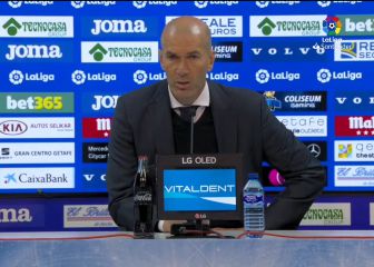 Zidane y el empate an Getafe: