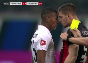 Jovic y la amarilla que recibe por pura desesperación
