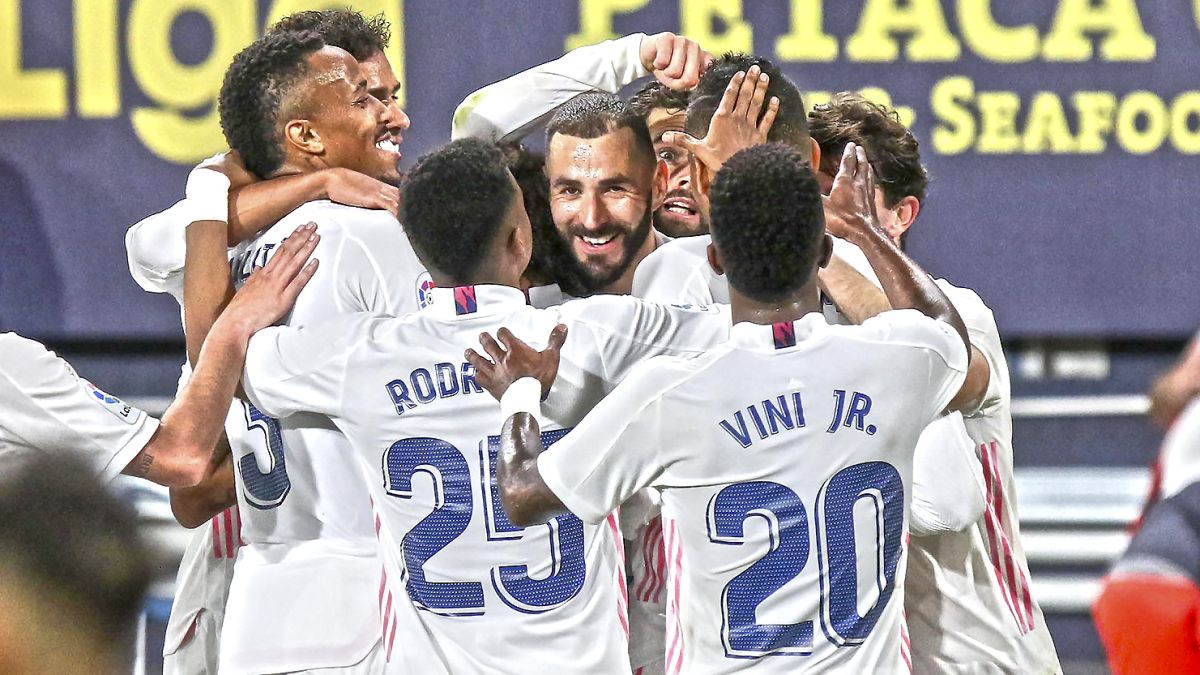 Las imágenes de la victoria del Real Madrid en Cádiz