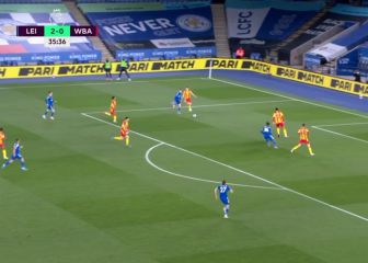 Si te dicen que Vardy tiene 34 años y hace cosas como esta, te tienes que frotar los ojos