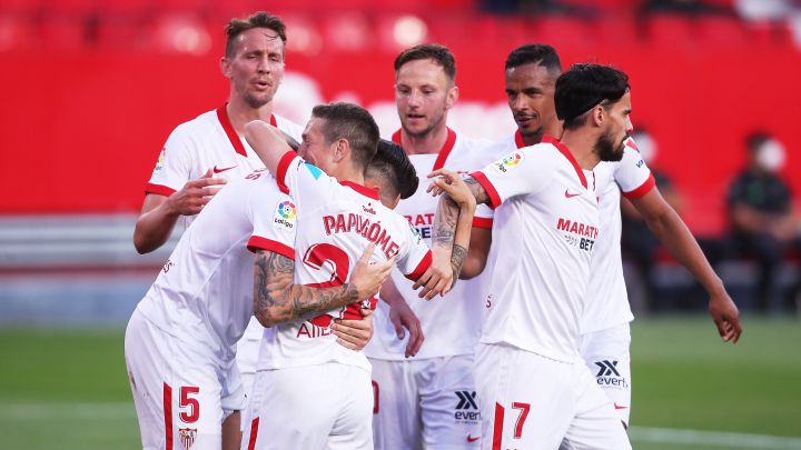 El Sevilla alcanza los 70 puntos, asegura la Champions y va camino de superar el récord de 76 puntos de Unai Emery. Sampaoli logró 72 y Juande Ramos, 71.