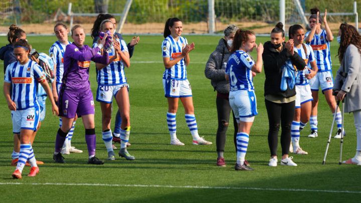 Jugadoras de la Real Sociedad.