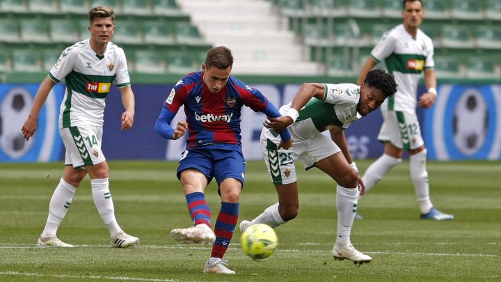 Un disparo a puerta en cinco de los últimos ocho encuentros de Liga