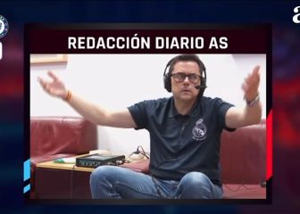 El gesto de Roncero con el gol del Chelsa que representa lo que estaba viviendo el madridismo