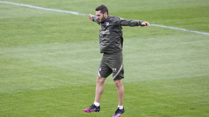 Koke trabaja con el grupo y apunta al once en Elche