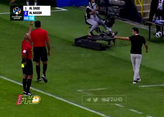 El tremendo enfado de Xavi en la Champions League de Asia