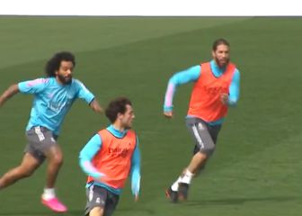 Último entrenamiento del Madrid antes de Osasuna