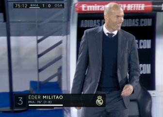 El gol de Militao que puede valer LaLiga: Zidane lo sabe
