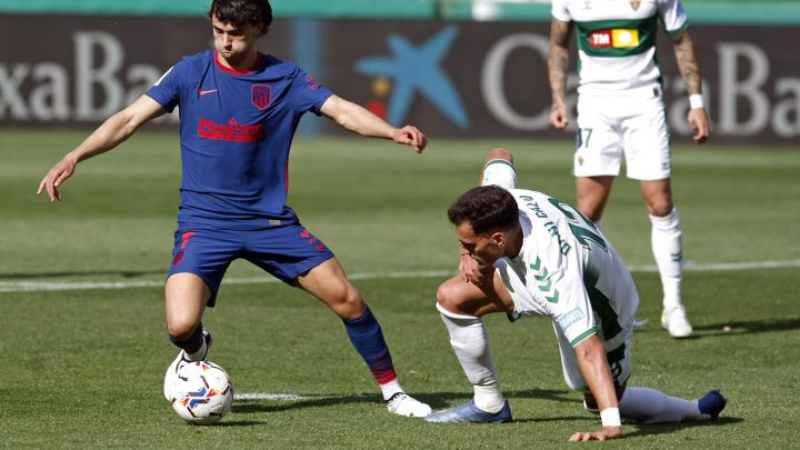 Frenazo en seco de João Félix.