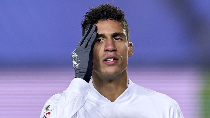 Varane, con el Real Madrid.