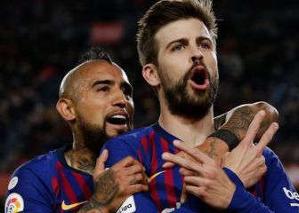 Piqué vacila a Vidal: