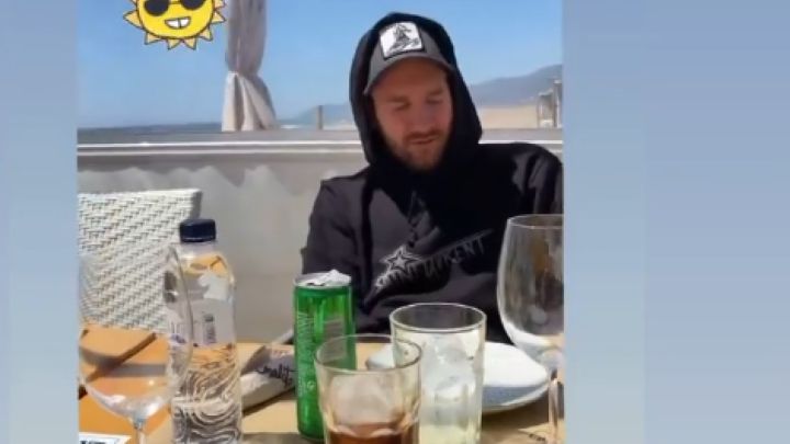Storie de Messi a Suárez que reuiteó el uruguayo, a cuatro días del Barça-Atlético.