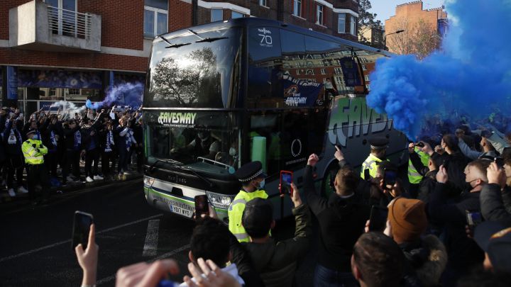 Nuevo ataque al autobús del Real Madrid en Londres