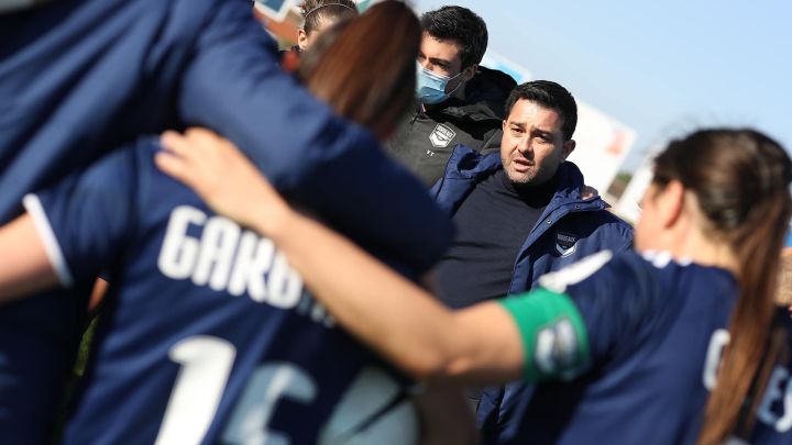 Pedro Martínez Losa con el Girondins.