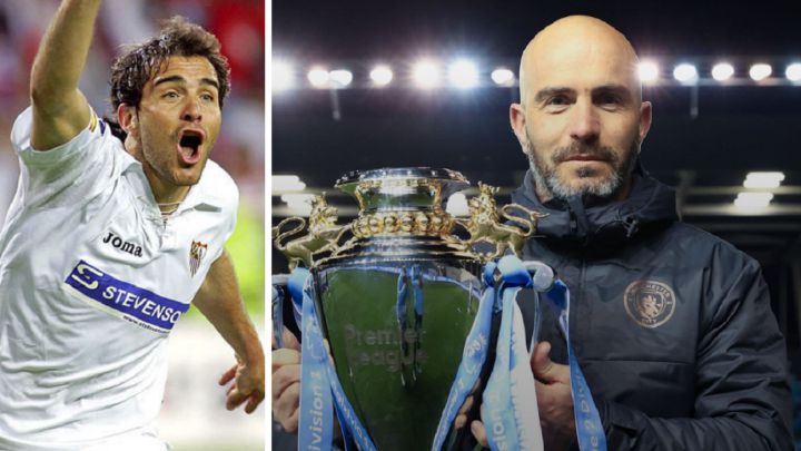 Enzo Maresca, campeón en el City con Sevilla en su memoria