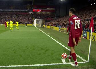 Alexander-Arnold explica el famoso córner contra el Barça