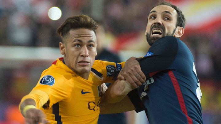 Neymar y Juanfran