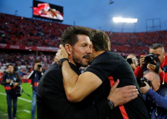 ¿Cuántas veces ganó Simeone al Barcelona como jugador y entrenador?