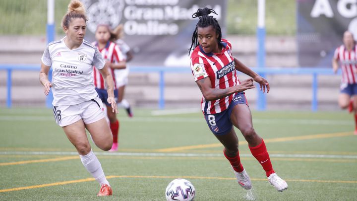 Ludmila dio el gol de la victoria al Atlético.