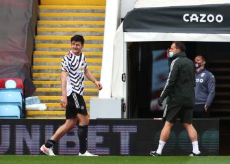 Peligra la final de Europa League para Maguire