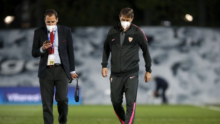 Lopetegui: "El objetivo no
cambia y ahora es el Villarreal"