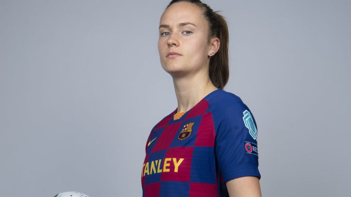 Graham Hansen, jugadora del Barça.