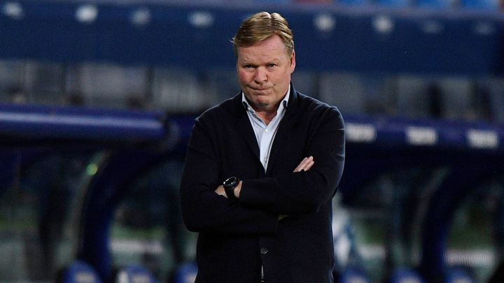 Koeman, con peores números que la temporada de Valverde y Setién