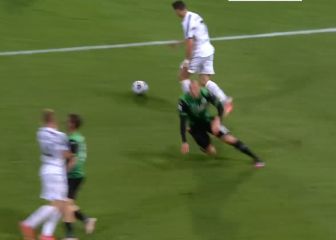 Cristiano en modo Manchester United: El palo le niega el gol