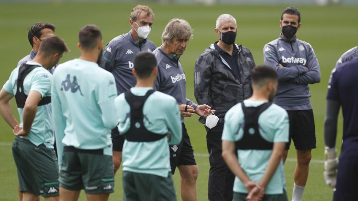 Pellegrini: "No veo ansiedad,
el plantel está muy centrado"