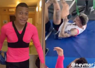 Mbappé ajusta cuentas con Neymar: el sonido del impacto en la cara alucina al vestuario