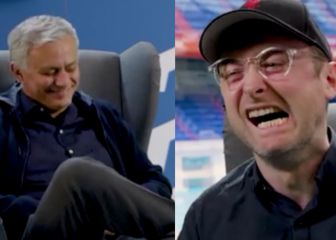 Mourinho, en el espejo: alucina con su otro yo y llora de la risa con la imitación de Emery