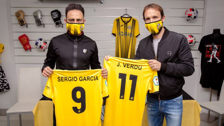 CF MONTAÑESA PRESENTACION NUEVO FICHAJE SERGIO GARCIA Y JOAN VERDU