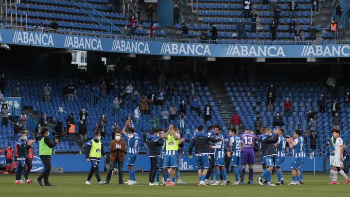 El Deportivo se despide de su afición en Riazor