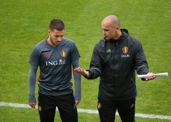 Martínez 'alucina' con Hazard