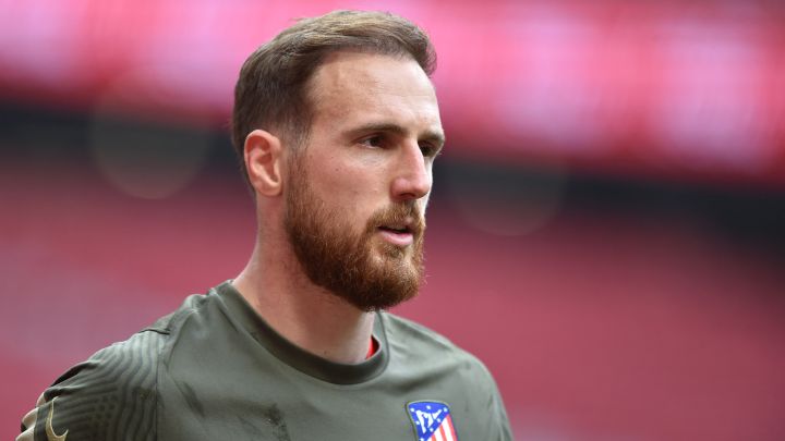 Oblak, portero del Atlético de Madrid.
