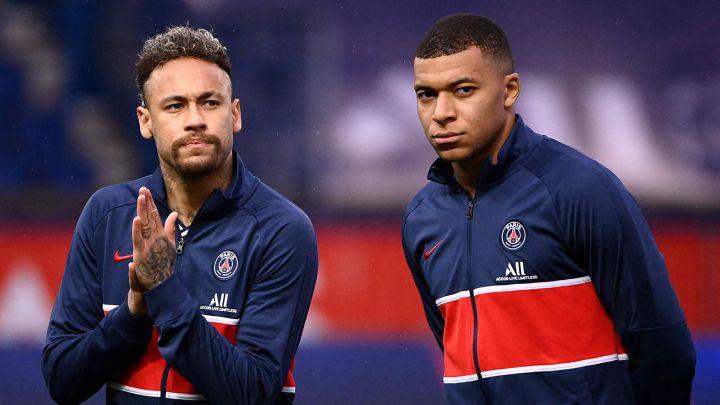 Neymar y Mbappé.