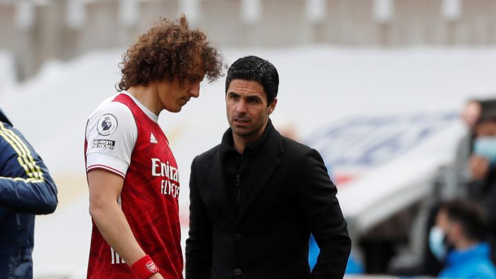 Arteta elogia a David Luiz, el siguiente en la 'limpia' del Arsenal