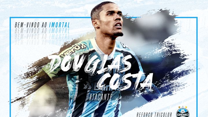 El extremo de 30 años regresa a Gremio, club donde se formó, para dar un salto de nivel al equipo. Luchará por el Brasileirao y la Copa Sudamericana.