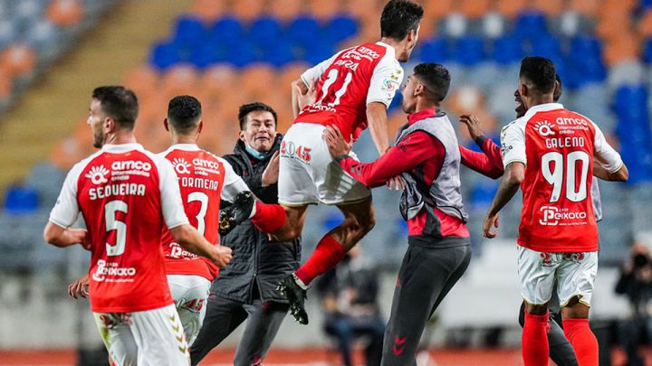 El Braga, campeón de la Copa tras ganar al Benfica