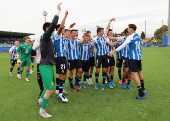 El Espanyol celebra la salvación que ha evitado dos descensos