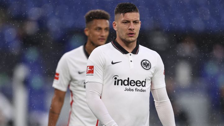 Frankfurt want Jovic as Real Madrid eye German club's star striker Silva