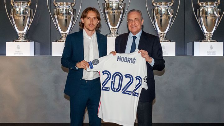 Real Madrid confirm Modric contract extension