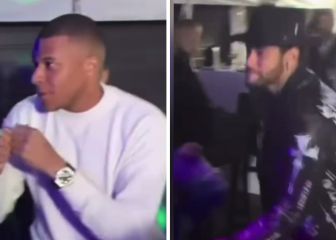 Mbappé y Neymar se retan en una máquina de fuerza y sucede lo contrario de lo esperado