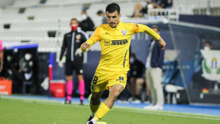 Matos: “He vuelto a ser feliz en el Málaga”