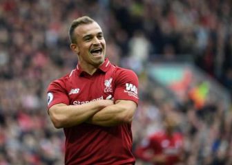 Shaqiri, pie y medio fuera del Liverpool