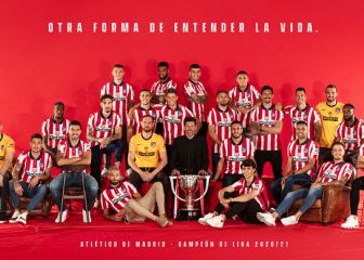 El 'making of' de la foto del Atlético campeón de LaLiga