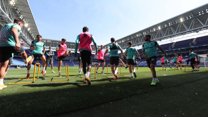 El Espanyol, en el RCDE Stadium.