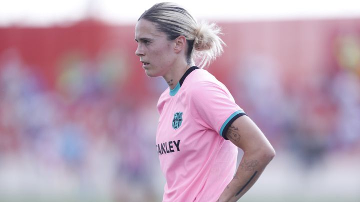 Mapi tras recibir un gol del Atlético.