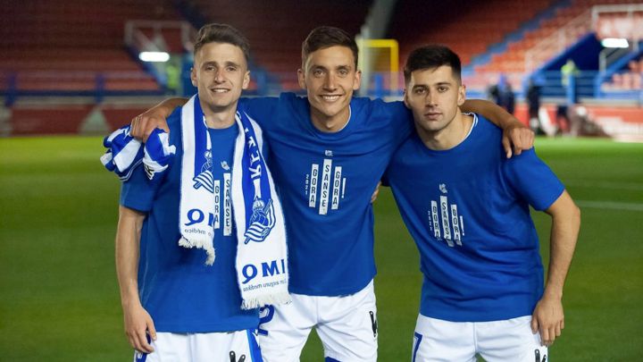 Petxarroman se despide de la Real antes de aterrizar en Lezama