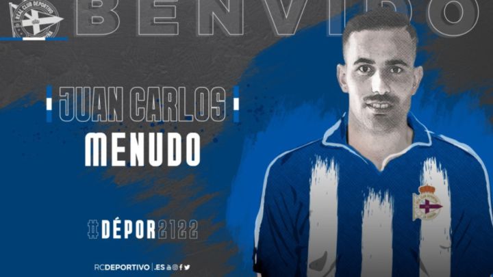 Menudo, primer fichaje del Deportivo 2021-2022.